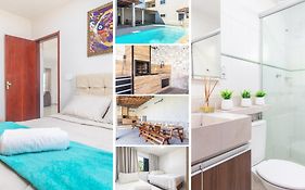 Casa de Praia com Piscina Aquecida e 4 Suítes e garagem 3 carros, 800 mtrs da praia internet 700 mbps, condomínio privado com pista de skate , quadra de futevôlei , campos e quadras de futebol!